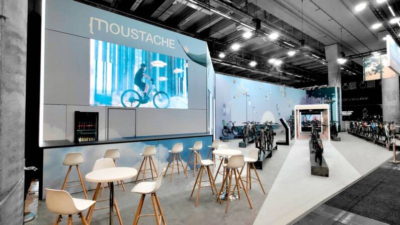 stand Moustache au salon Eurobike à Francfort