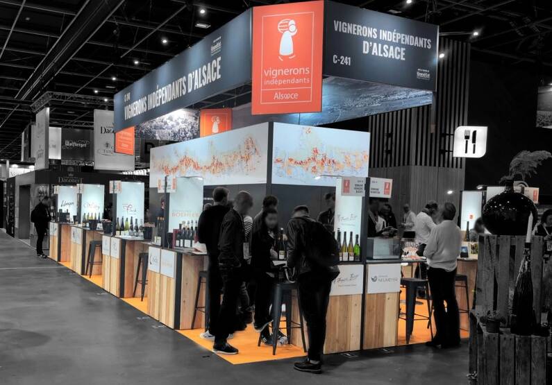 Stand Synvira, Wine Paris, Paris