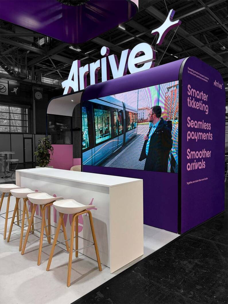 stand Arrive MOBCO espace bar