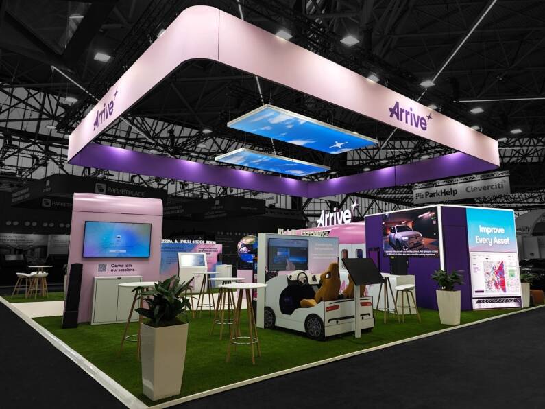 Stand ARRIVE, Salon Intertraffic, Amsterdam, vue 1
