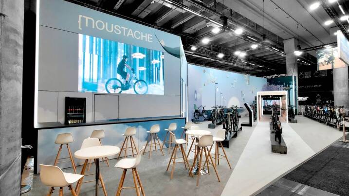 stand Moustache au salon Eurobike à Francfort